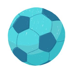 Blue & Green Soft Play Ball